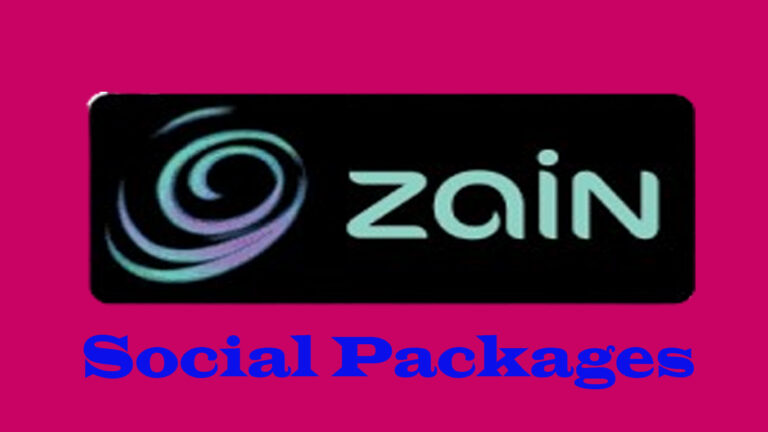 Zain Sim Social Package for Full Month Unlimited Internet By vpn